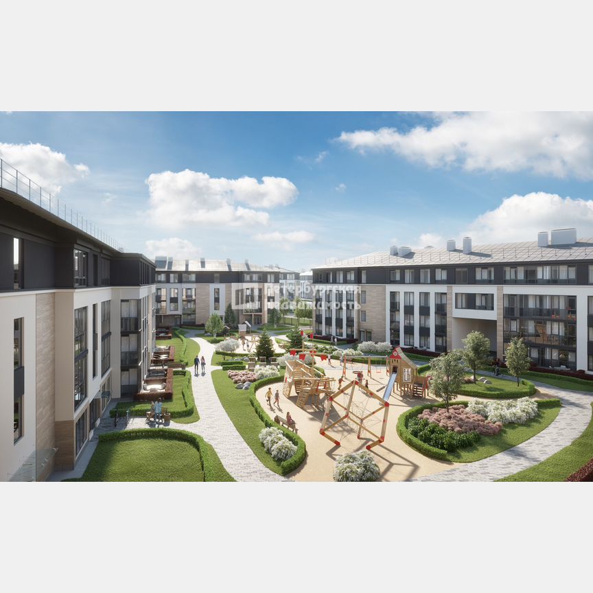 2-к. квартира, 53,2 м², 1/4 эт.