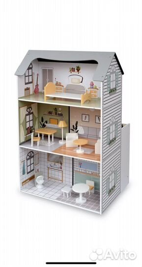 Vulpes деревянная кухня и домик 2 в 1