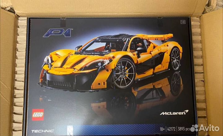 Lego technic 42172 mclaren p1