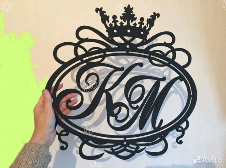 Монограмма на свадьбу