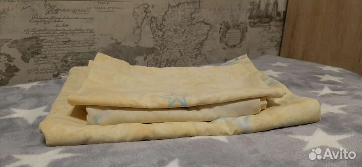 Бортики в кроватку с балдахином