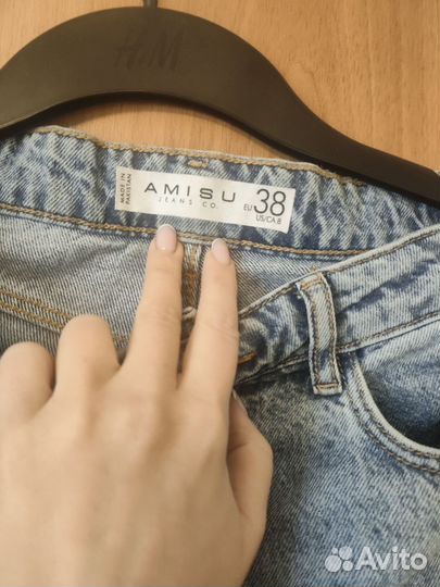Джинсы amisu 38 размер