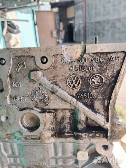 Блок двигателя VAG 1.6 MPI EA211 cwvb