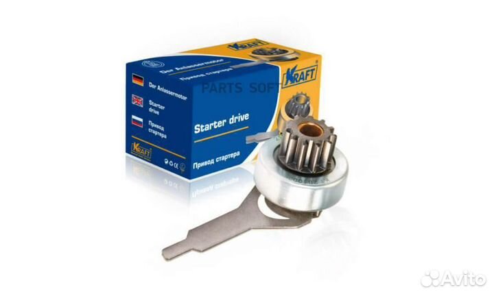 Kraft KT201007 Бендикс ваз-2108-2109,2115 на старт