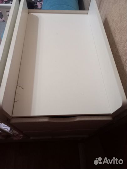 Детская кроватка трансформер с маятником 0+