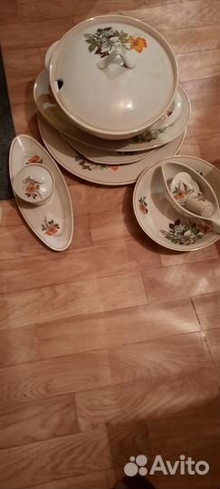 Столовый сервиз СССР без тарелок