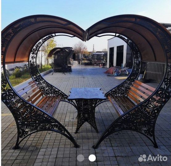 Скамья садовая лавка