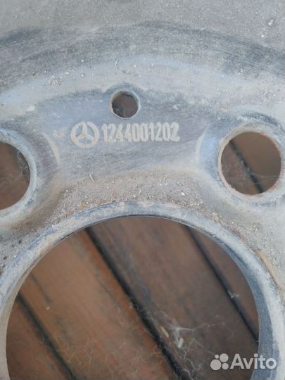 Диски штампованные r15 на Mercedes