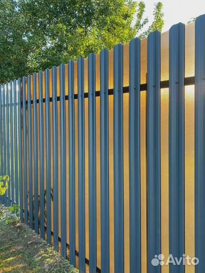 Металлический штакетник