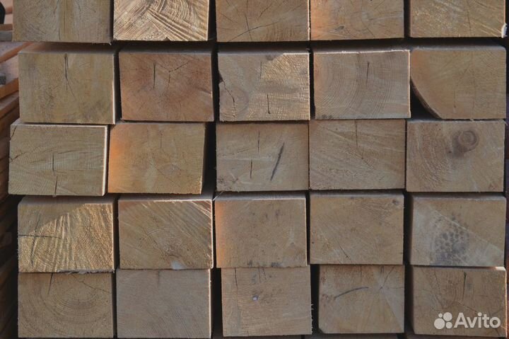 Экологичный брус из лиственницы