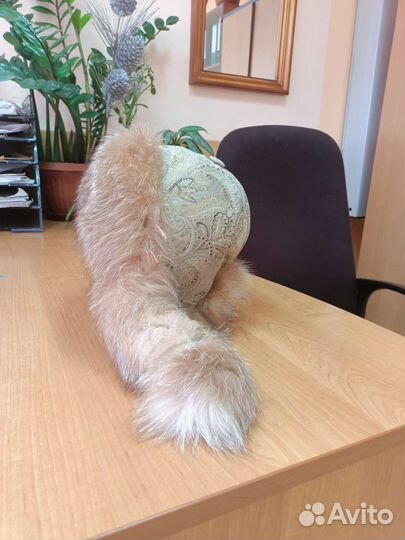 Шапка песцовая женская
