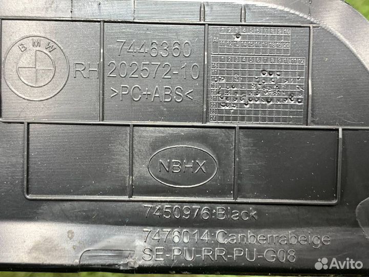 Пластик салона BMW iX3 G08 X3 G01 G08 F97