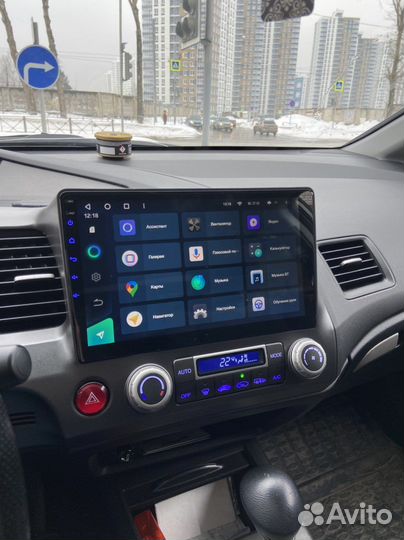 Магнитола Honda Civic 8 4d 2005-2012