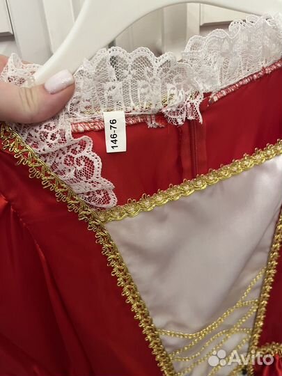 Платье карнавальное королевы для девочки