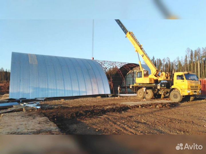 Ангар под ключ 18х40м. Тип А