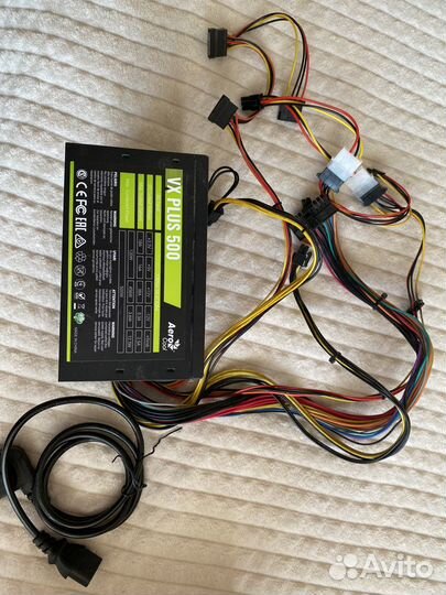 Блок питания Aerocool vx plus 500w