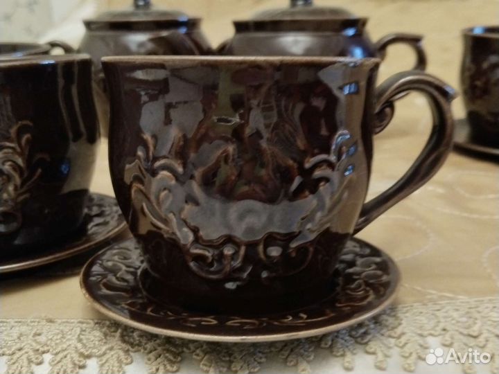 Чайный сервиз СССР керамика