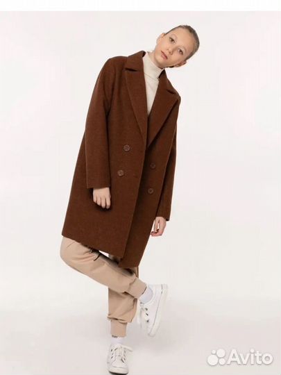 Пальто для девочки 128