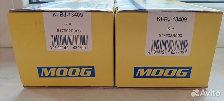 Шаровая опора Moog KI-BJ-13409 kibj13409 Ceed FL