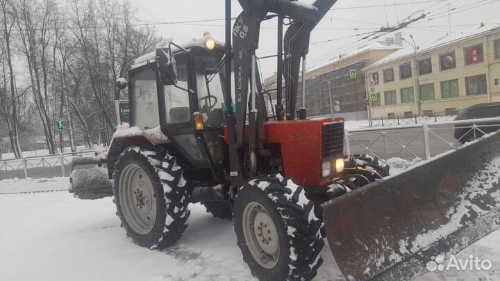 Аренда трактора мтз отвал щетка