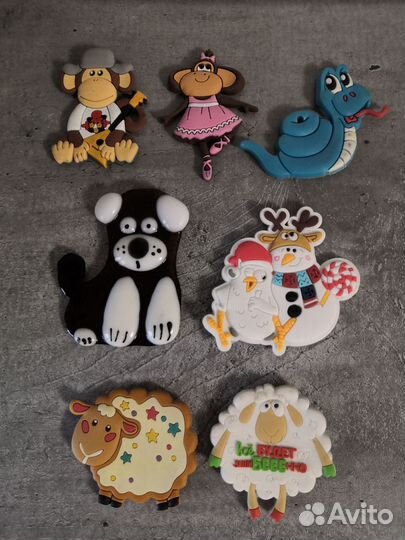 Магнитики символы года животные