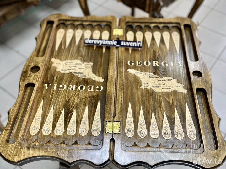 Нарды с Гербом Грузии