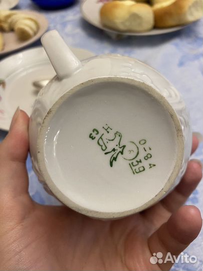 Сливочник молочник соусник Вербилки СССР