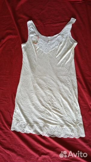 СССР винтаж комбинации вискоза, бюст-р, пояс110