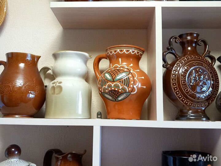 Кувшины, вазы керамические, кружки пивные