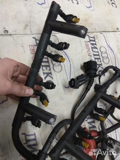 Проводка (коса) двс Audi A6 (C6 4F) 2004-2011