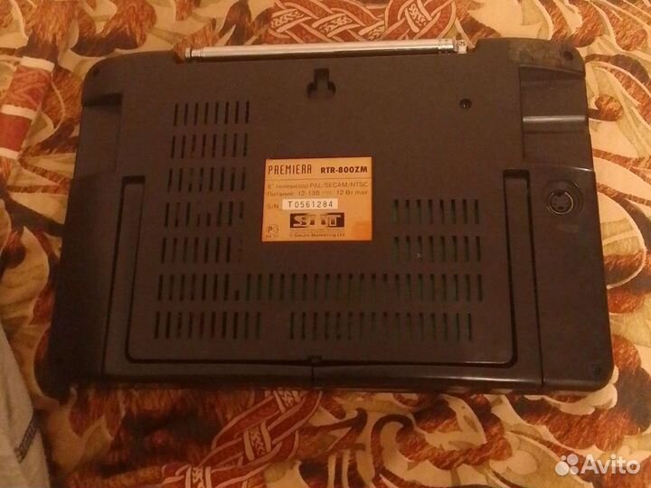 Портативный телевизор премьера ртр 800 зм