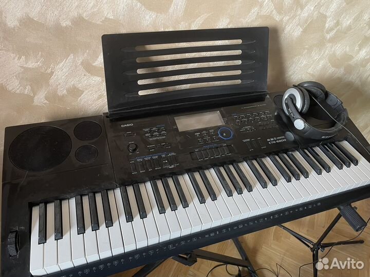 Синтезатор casio ctk 6200