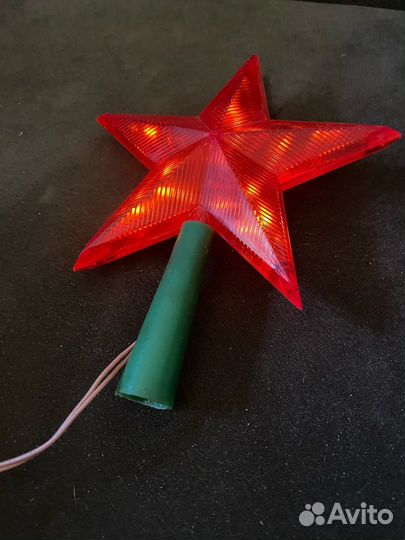 Звезда на ёлку СССР