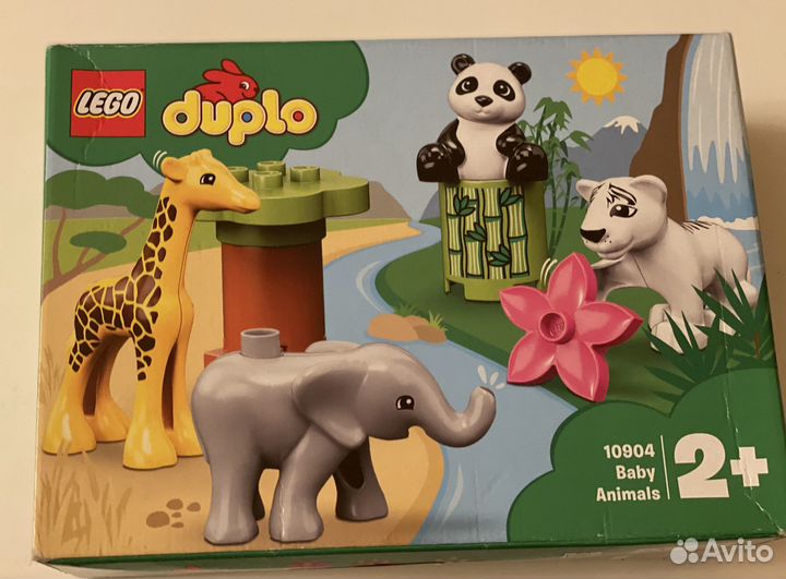 Новый Lego детишки животных