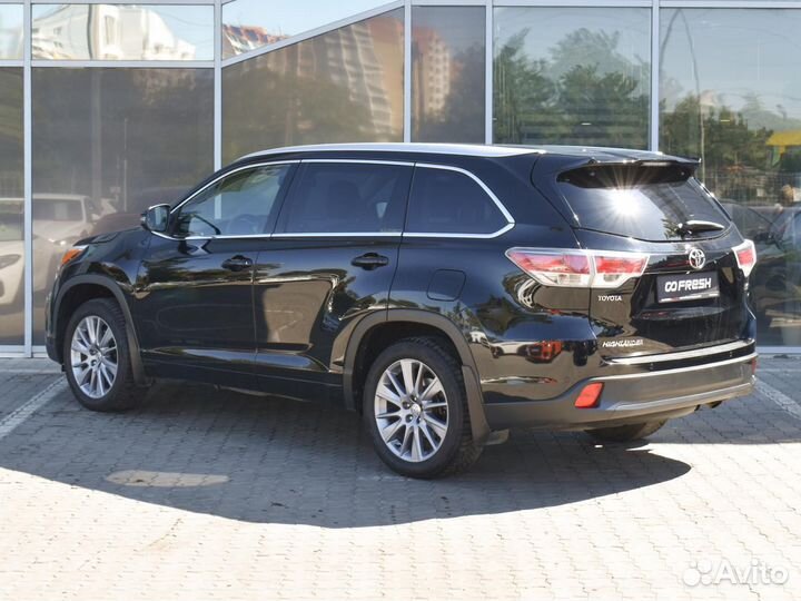 Toyota Highlander 3.5 AT, 2014, 123 022 км
