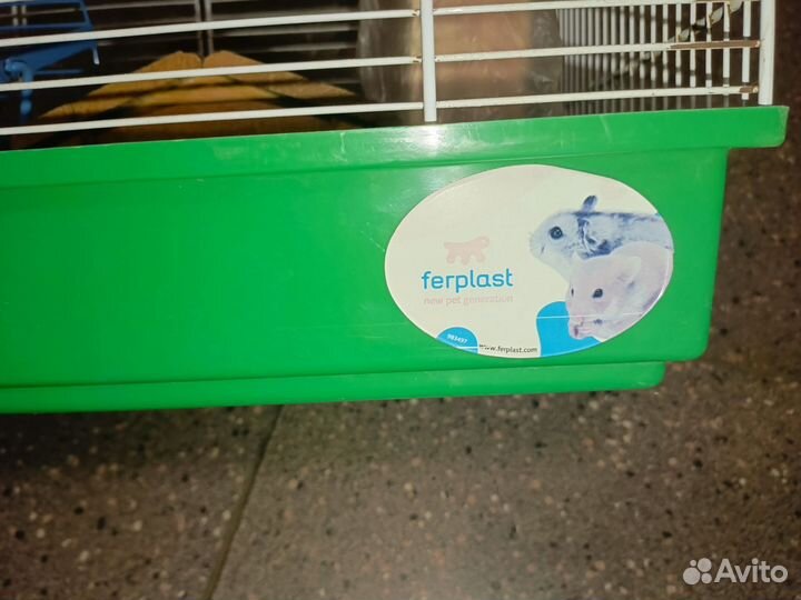 Клетка для грызунов, хомяков. Ferplast Hamster Duo