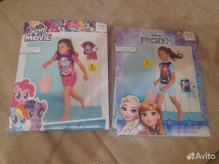 Плавательный костюм, размер 74-80 см/6-12мес