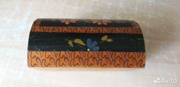 Шкатулка деревянная СССР