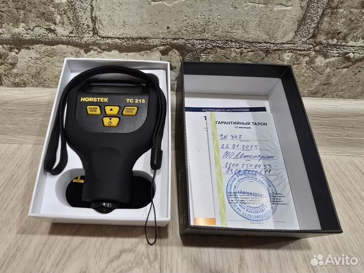 Толщиномер лкп horstek TC 215