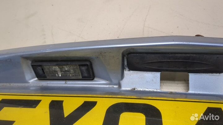 Накладка под номер Nissan Primera P12, 2004