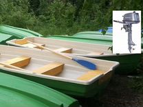 Пластиковая лодка с мотором Тортилла-395 Эко Tarpo
