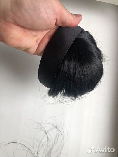 Накладка челка из искусственных волос