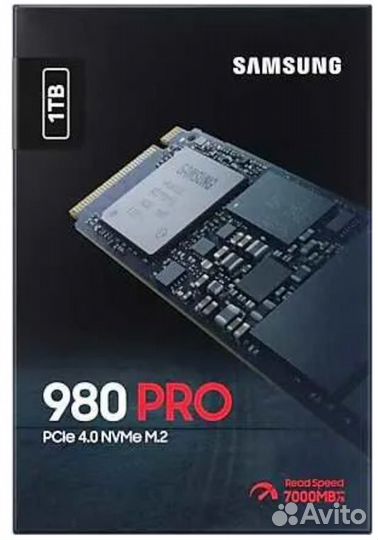 Samsung 980 PRO MZ-V8P1T0BW 1тб, M.2