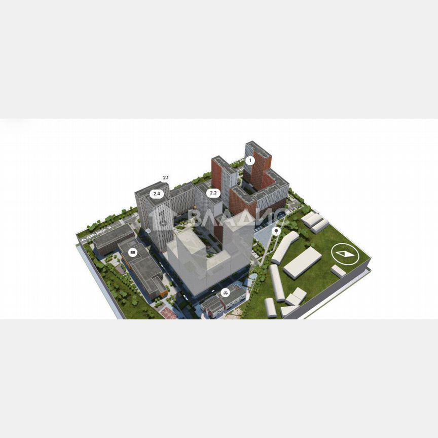 3-к. квартира, 81,9 м², 21/24 эт.