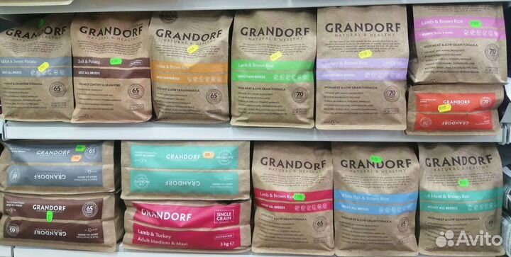 Корм grandorf для собак и кошек