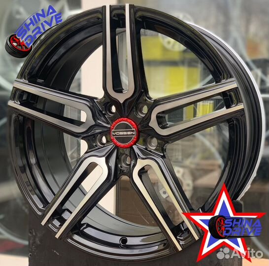 Диск Vossen HF1 R18 5x112 Black Groove