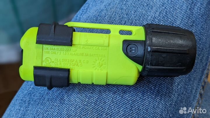 Фонарь пожарный на каску UK 2 AA