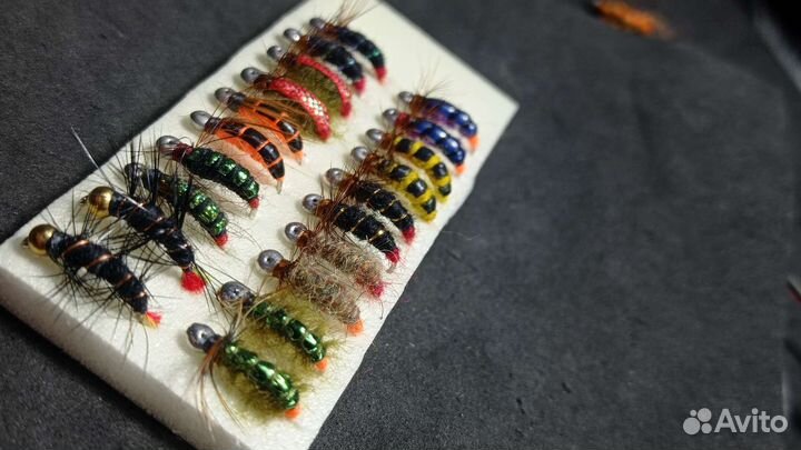 Донные мушки на хариуса