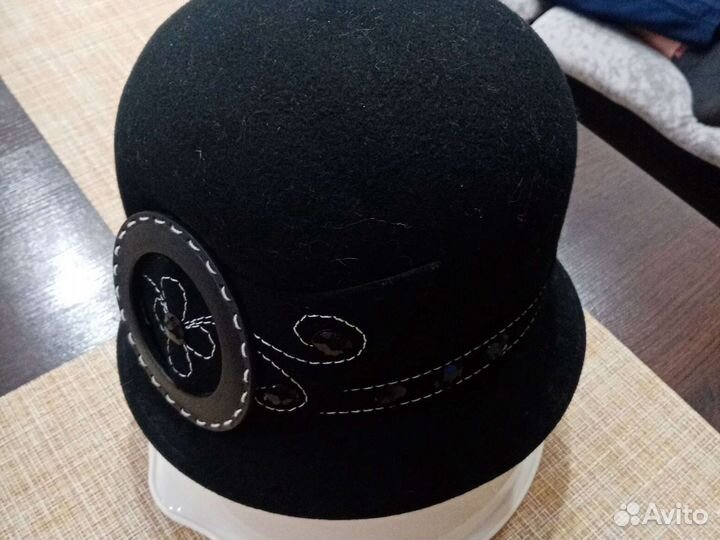 Шляпа фетровая