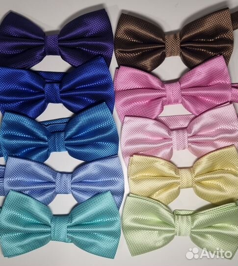 Галстук-бабочка, набор 10 шт